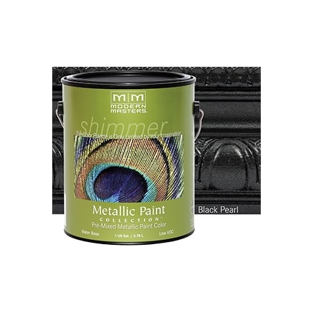 Rust-Oleum Modern Masters ME700 1G Black Pearl Metallic Paint ME700-GAL